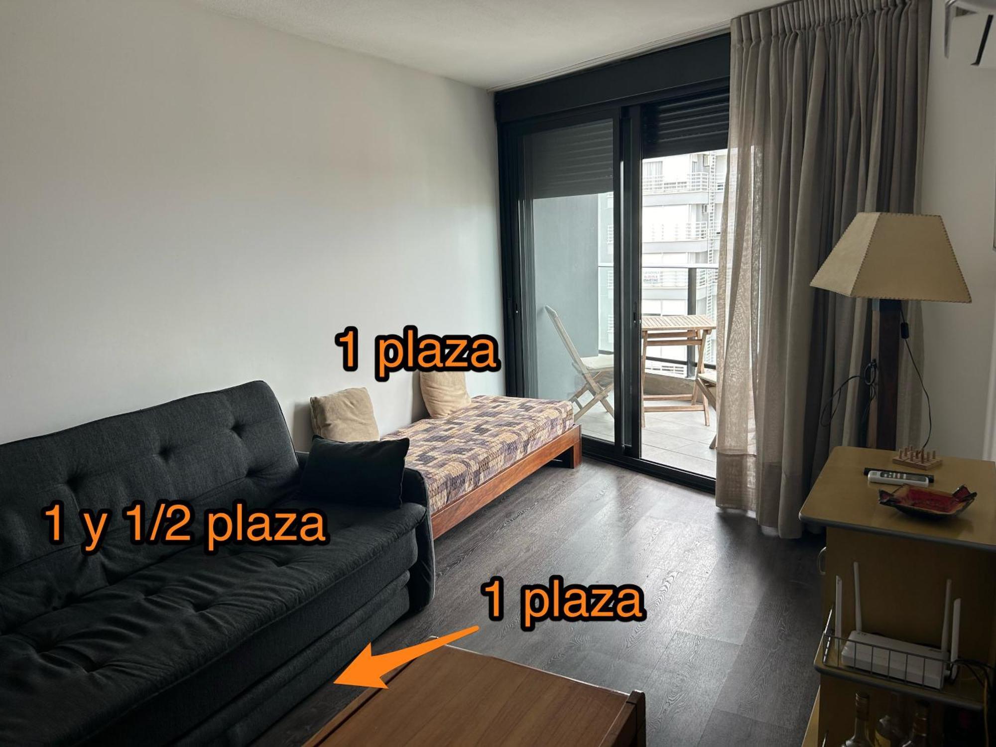 Euge Apart Montevideo Pokoj fotografie